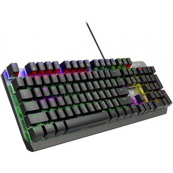 AULA WIND F2066-II Blue Switch Mechanical Gaming Keyboard - 20 Switchable Backlight Color Effects - 2725610563476