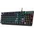 AULA WIND F2066-II Blue Switch Mechanical Gaming Keyboard - 20 Switchable Backlight Color Effects - 2725610563476