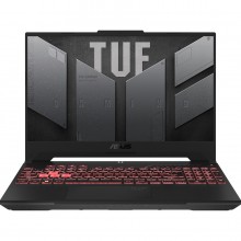 ASUS TUF Gaming A15 (2022) FA507RE-HN031 Gaming Laptop - AMD Ryzen 7 6800H - 16GB DDR5 - 512GB SSD - Nvidia GeForce RTX 3050 Ti 4GB - 15.6" FHD IPS 144Hz Display - Backlit KB - Mecha Gray - 90NR08Y1-M00300