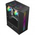 1st Player Rainbow RB-5 Gaming Case With 3 x G6 RGB Fans | Black