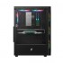 1st Player Rainbow RB-5 Gaming Case With 3 x G6 RGB Fans | Black