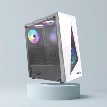 Boost Jaguar RGB Mid-Tower ATX Case - White