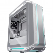 Cooler Master COSMOS C700M E-ATX Full-Tower Case | Curved Tempered Glass Panel | MCC-C700M-WG5N-S00 | Silver White