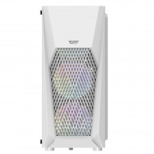 DarkFlash DK150 TG RGB Mid Tower Chassis – White