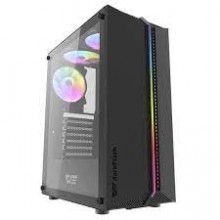 DarkFlash DK151 RGB Mid-Tower ATX Case – Black – 3 RGB Fans Included