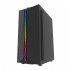 DarkFlash DK151 RGB Mid-Tower ATX Case – Black – 3 RGB Fans Included