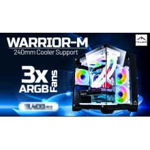 Frozer Warrior-M 240mm Cooler Support 3x Fan ARGB