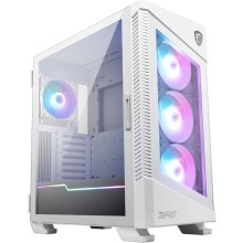 MSI MAG VELOX 100R RGB Gaming Case - White Edition