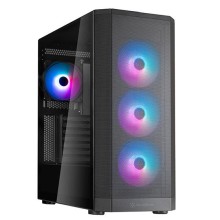 SilverStone Fara 514X ARGB Mid-Tower ATX Case - Black