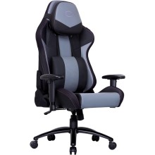 Cooler Master Caliber R3 Gaming Chair for Computer Game, Office, Comfy Ergonomic 360° Swivel Reclining High Back Chairs with Armrest Backrest Headrest Lumbar Support PU Leather-Black