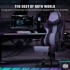 Cooler Master Caliber R3 Gaming Chair for Computer Game, Office, Comfy Ergonomic 360° Swivel Reclining High Back Chairs with Armrest Backrest Headrest Lumbar Support PU Leather-Black