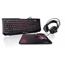 Tt eSPORTS Knucker 4 in 1 Gaming Kit - KB-GCK-PLBLUS-01