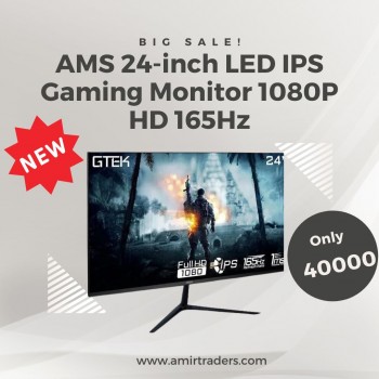 AMS 24-Inch LED IPS Gaming Monitor | 1K HD | 165Hz Refresh Rate