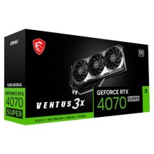 MSI GeForce RTX 4070 SUPER 12G VENTUS 3X OC GDDR6X PCI Express 4.0 ATX Graphics Card