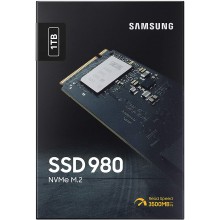 SAMSUNG 980 SSD 1TB M.2 NVMe Interface Internal Solid State Drive with V-NAND Technology for Gaming, Heavy Graphics, Full Power Mode, MZ-V8V1T0B/AM