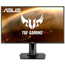 ASUS TUF Gaming 27” 1080P Monitor (VG279QR) - Full HD, IPS, 165Hz (Supports 144Hz), 1ms, Extreme Low Motion Blur, G-SYNC Compatible, Shadow Boost, VESA Mountable, DisplayPort, HDMI, Height Adjustable