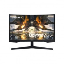 Samsung Odyssey G5 27″ LS27AG550 Optimal Curve Ultra WQHD With 165Hz Refresh Rate 1440p HDR10 G-Sync Gaming Monitor (2022)