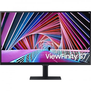 Samsung ViewFinity S7 27" IPS 4K UHD Monitor, Intelligent Eye Care, HDR 10, TUV Certified, 99% sRGB | LS27A700NWMXZN