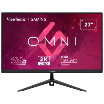 ViewSonic Omni VX2728-2K 27 Inch 1440p 180Hz 0.5ms IPS w/FreeSync Premium, Advanced Ergonomics, HDMI, and DisplayPort, Gaming Monitor