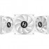  Lian Li ST120-3W White 3 Pack, ARGB 120mm LED PWM, with Fan Controller