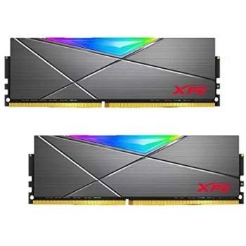 ADATA XPG SPECTRIX D50 32GB (2x16GB) 3200MHz CL16 RGB DDR4 Desktop Memory Module Ram Kit