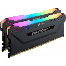 Corsair Vengeance RGB Pro 64GB (2x32GB) DDR4 3200 (PC4-25600) C16 Desktop memory–Black (CMW64GX4M2E3200C16)