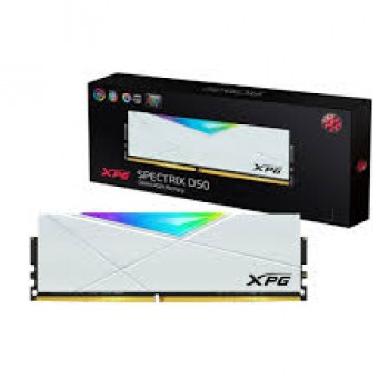 SPECTRIX D50 8GB WHITE DDR4 3200MHZ RGB MEMORY 