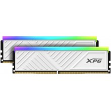 XPG Spectrix D35G RGB 16GB (2x8GB) 3600MHz C18 DDR4 DRAM Desktop Memory - White