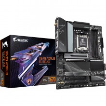 Gigabyte X670 AORUS ELITE AX Socket AM5 AMD Ryzen 7000 Series Motherboard - Rev 1.0 - DDR5 - 2.5GBE LAN - PCIe 5.0