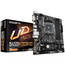 Gigabyte B450M DS3H V2 AMD AM4 microATX Motherboard