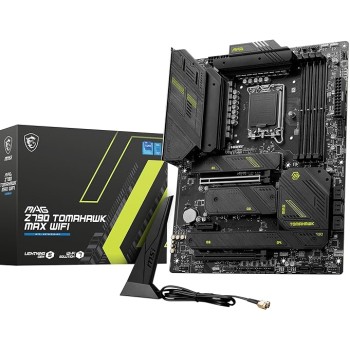 MSI MAG Z790 Tomahawk MAX WiFi Gaming Motherboard (Supports 12th/13th/14th Gen Intel Processors, LGA 1700, DDR5, PCIe 5.0, M.2, 2.5Gbps LAN, USB 3.2 Gen2, Wi-Fi 7, ATX)