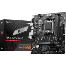 MSI PRO B650M-B Motherboard, Micro-ATX - Supports AMD Ryzen 7000 Series Processors, AM5 - DDR5