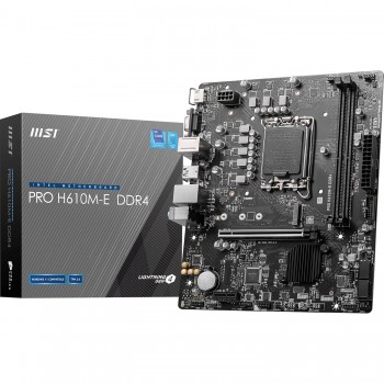 MSI PRO H610M-E DDR5 Motherboard