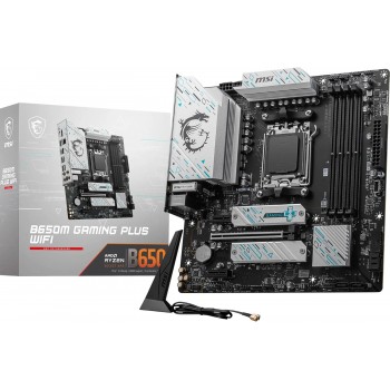 MSI B650M GAMING PLUS WIFI DDR5 Motherboard