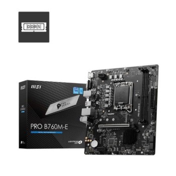 MSI PRO B760M-E DDR5 Micro-ATX LGA 1700 Motherboard