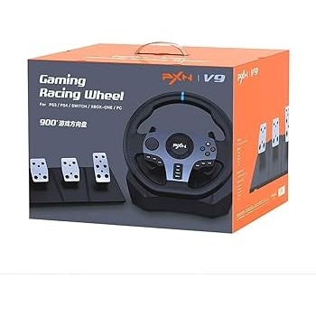 PXN V9 Gaming Racing Wheel, Pedal & Shifter