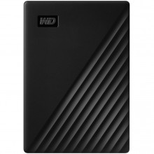 WD - My Passport 2TB External USB 3.0 Portable Hard Drive - Black