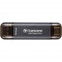 Transcend ESD310C 512GB Dual USB 10GBPS Portable SSD USB Type-A, USB Type-C | TS512GESD310C