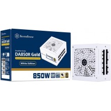 SilverStone DA850R Gold 850W Fully Modular Power Supply - White