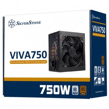 SILVERSTONE VIVA 750W 80+ Bronze (SST-VA750-B) Non-Modular True Rated Power Supply