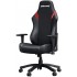 AndaSeat Luna Gaming Chair – Premium Comfort for Gamers(Black, Black & Red, Gray Fabric)