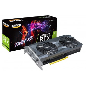 Inno3D GEFORCE RTX 3060 TI Twin X2 OC LHR 8GB GDDR6 256-bit I PCI-E 4.0 X16 I Gaming Graphic Card