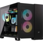 Corsair 2500D Airflow Mid-Tower Dual Chamber PC Case with Tempered Glass Side Panel