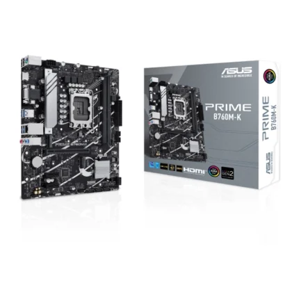ASUS Prime B760M-K, an Intel® B760 LGA 1700 mATX