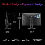 ASUS ROG Strix XG27UCS 27" 4K UHD 160Hz Fast IPS Gaming Monitor - Image 4