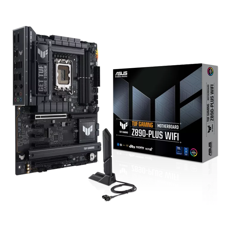 ASUS TUF GAMING Z890-PLUS WIFI Intel Motherboard-1 ASUS TUF GAMING Z890-PLUS WIFI Intel Motherboard