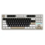 Attack Shark X87 Cheese White Tri-Mode Wireless Mechanical Keyboard