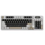 ATTACK SHARK X98PRO Tri-Mode Wireless Mechanical Keyboard - Cheese White