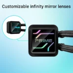 Asus Prime LC 360 ARGB All-in-One CPU Liquid Cooler with Infinity Mirror and ARGB Fans - Image 3