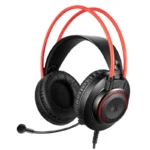 Bloody G200S Lightweight Wired USB Gaming Headset (Black/Red)
